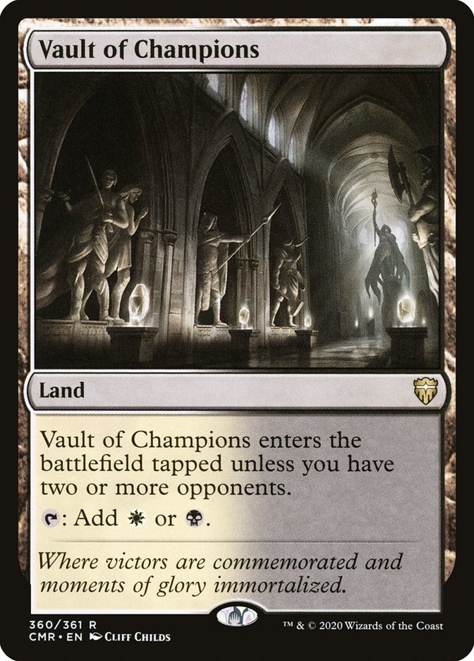 Vault of Champions [Commander Legends] | L.A. Mood Comics and Games