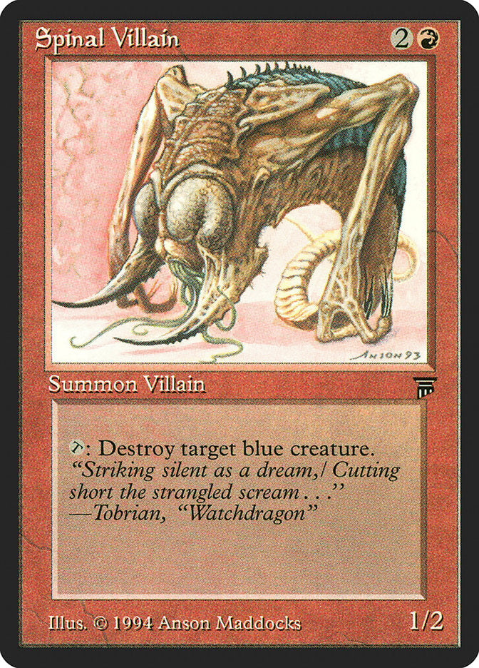 Spinal Villain [Legends] | L.A. Mood Comics and Games