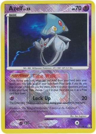 Azelf (19/146) (League Promo) [Diamond & Pearl: Legends Awakened] | L.A. Mood Comics and Games