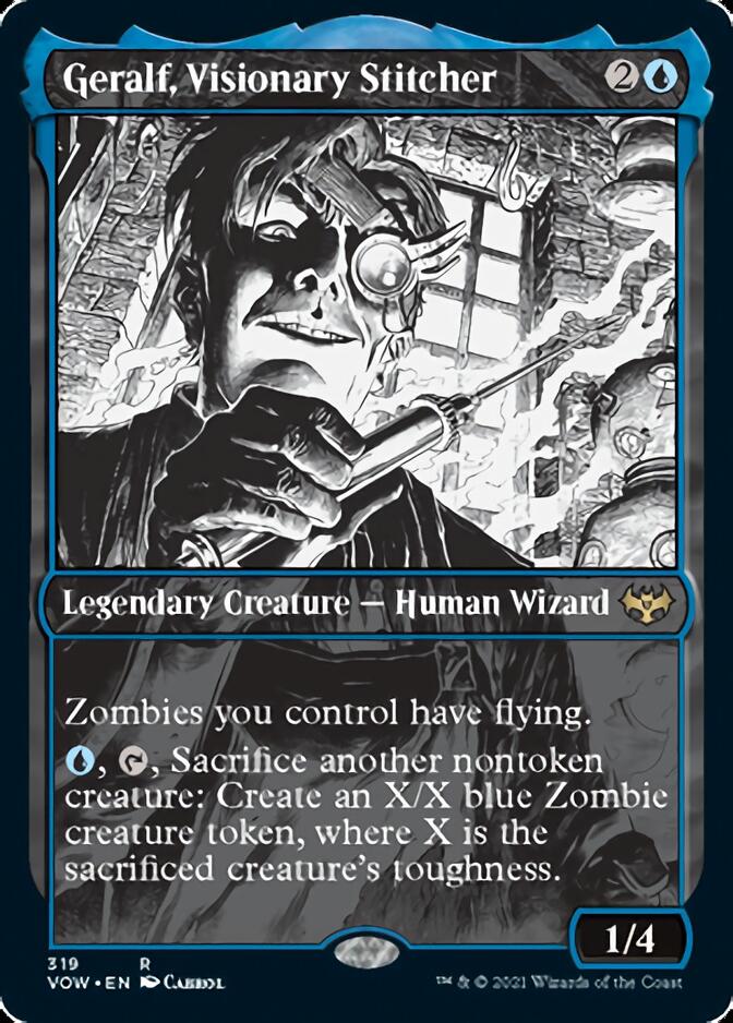 Geralf, Visionary Stitcher (Showcase Eternal Night) [Innistrad: Crimson Vow] | L.A. Mood Comics and Games