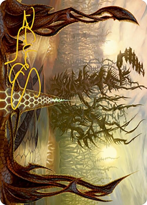 Thornglint Bridge Art Card (Gold-Stamped Signature) [Modern Horizons 2 Art Series] | L.A. Mood Comics and Games