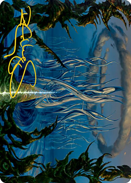 Tanglepool Bridge Art Card (Gold-Stamped Signature) [Modern Horizons 2 Art Series] | L.A. Mood Comics and Games