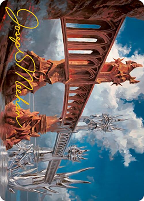 Silverbluff Bridge Art Card (Gold-Stamped Signature) [Modern Horizons 2 Art Series] | L.A. Mood Comics and Games