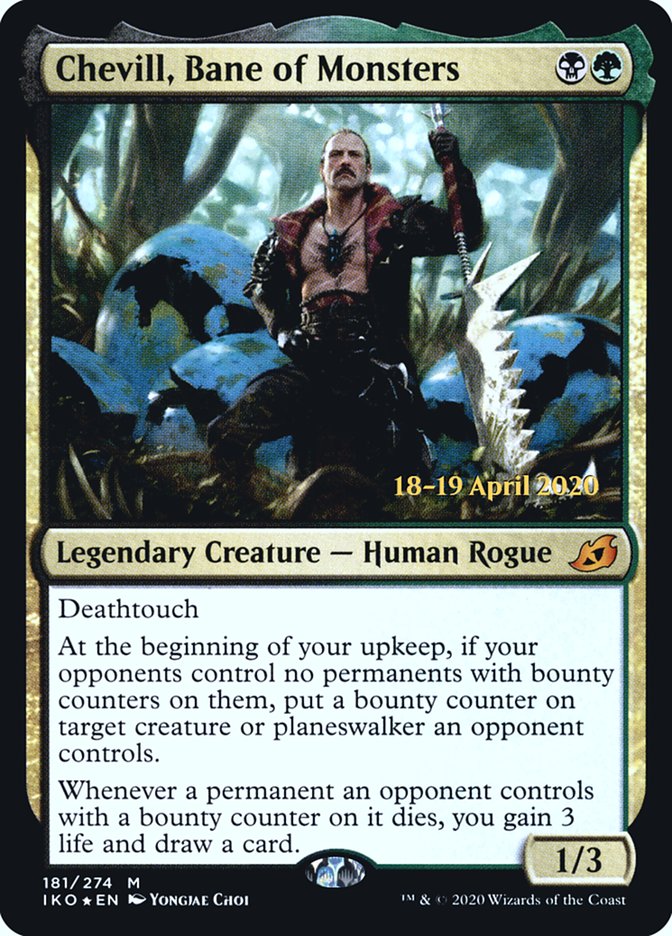 Chevill, Bane of Monsters [Ikoria: Lair of Behemoths Prerelease Promos] | L.A. Mood Comics and Games