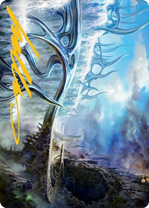 Mistvault Bridge Art Card (Gold-Stamped Signature) [Modern Horizons 2 Art Series] | L.A. Mood Comics and Games