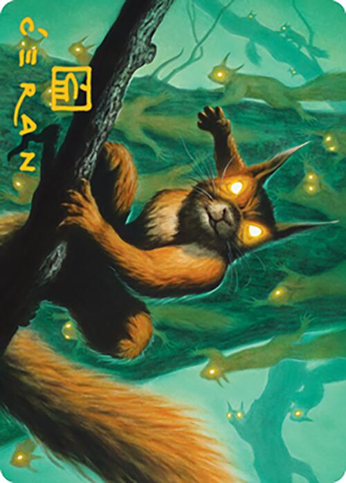 Chatterstorm Art Card (Gold-Stamped Signature) [Modern Horizons 2 Art Series] | L.A. Mood Comics and Games