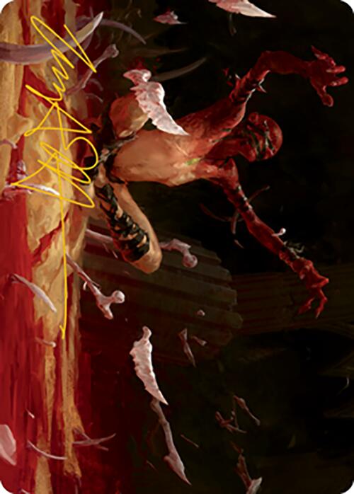 Bone Shards Art Card (Gold-Stamped Signature) [Modern Horizons 2 Art Series] | L.A. Mood Comics and Games