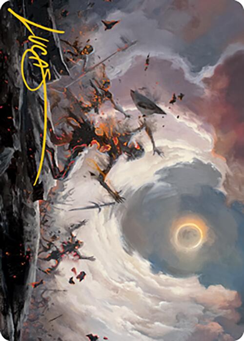 Damn Art Card (Gold-Stamped Signature) [Modern Horizons 2 Art Series] | L.A. Mood Comics and Games