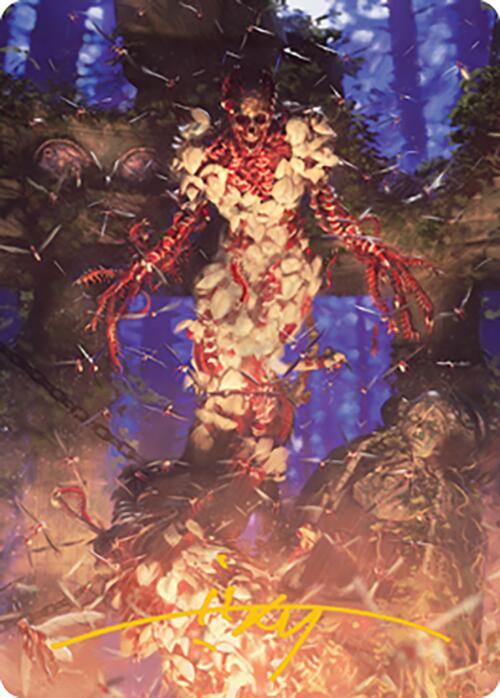 Grist, the Hunger Tide Art Card (55) (Gold-Stamped Signature) [Modern Horizons 2 Art Series] | L.A. Mood Comics and Games