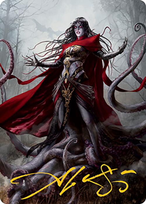 Geyadrone Dihada Art Card (53) (Gold-Stamped Signature) [Modern Horizons 2 Art Series] | L.A. Mood Comics and Games