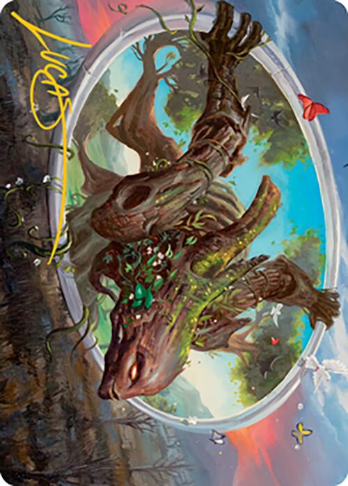 Gaea's Will Art Card (Gold-Stamped Signature) [Modern Horizons 2 Art Series] | L.A. Mood Comics and Games