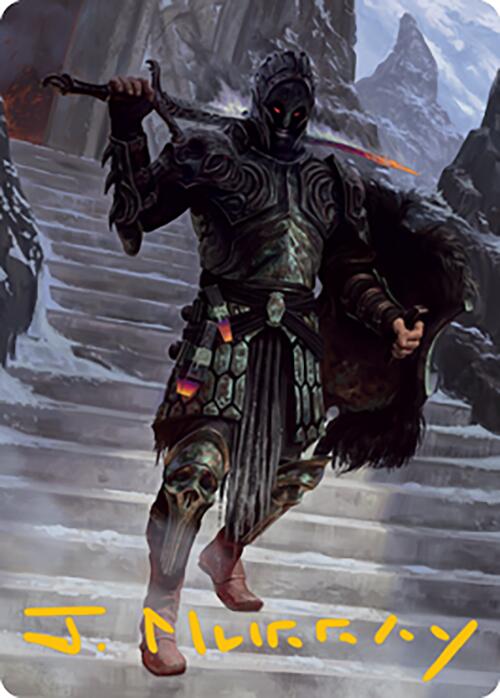 Dakkon, Shadow Slayer Art Card (49) (Gold-Stamped Signature) [Modern Horizons 2 Art Series] | L.A. Mood Comics and Games
