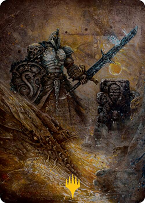Dakkon, Shadow Slayer Art Card (48) (Gold-Stamped Signature) [Modern Horizons 2 Art Series] | L.A. Mood Comics and Games
