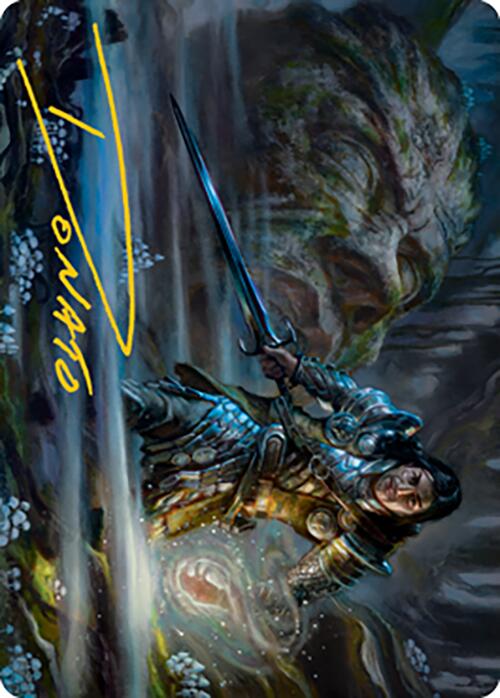 Carth the Lion Art Card (Gold-Stamped Signature) [Modern Horizons 2 Art Series] | L.A. Mood Comics and Games