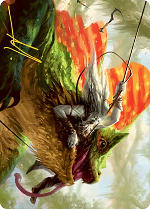 Captured by Lagacs Art Card (Gold-Stamped Signature) [Modern Horizons 2 Art Series] | L.A. Mood Comics and Games
