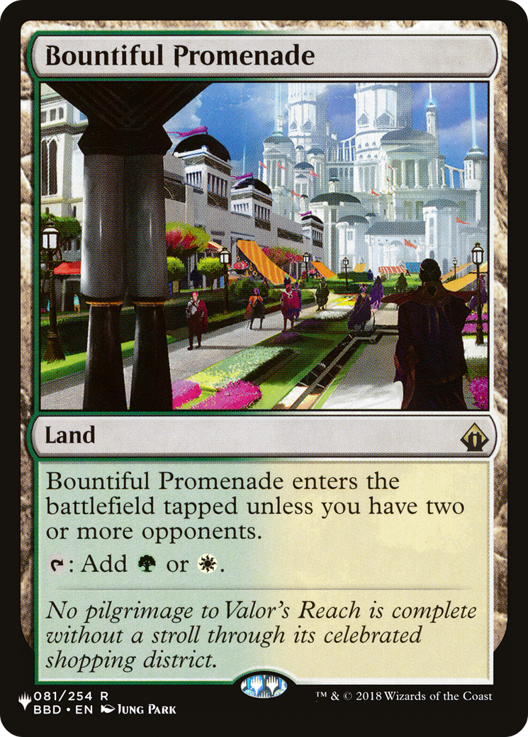 Bountiful Promenade [The List] | L.A. Mood Comics and Games