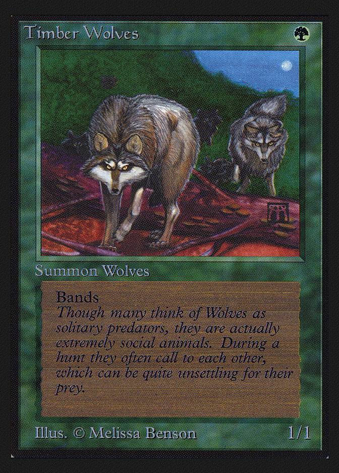 Timber Wolves [International Collectors' Edition] | L.A. Mood Comics and Games