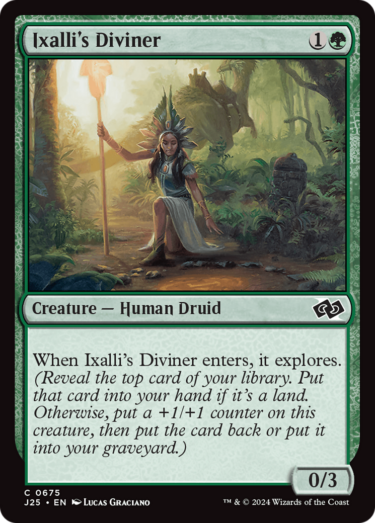 Ixalli's Diviner [Foundations Jumpstart] | L.A. Mood Comics and Games