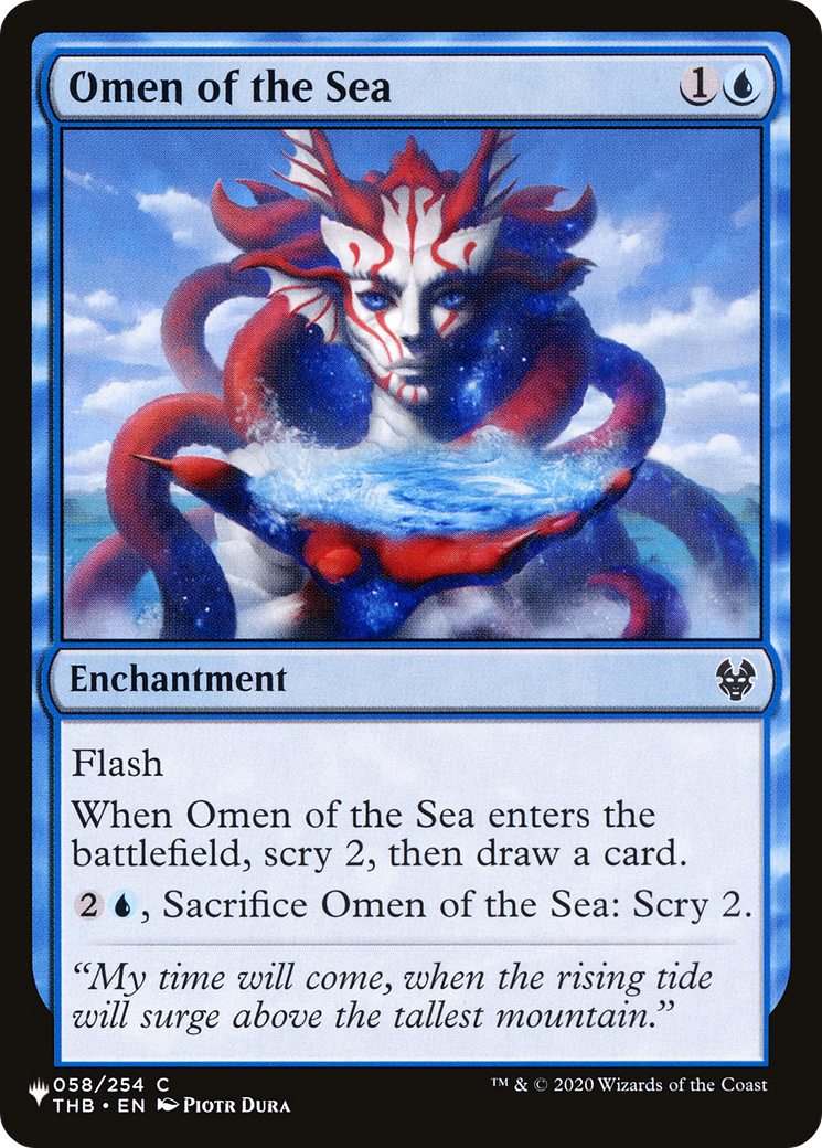 Omen of the Sea [The List] | L.A. Mood Comics and Games