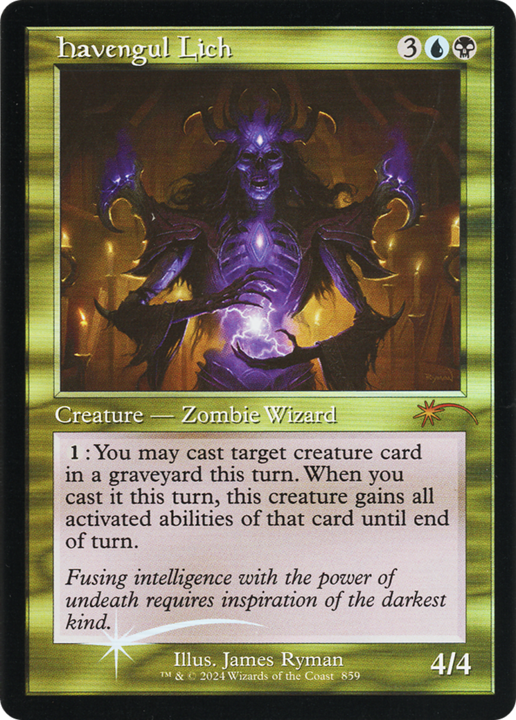Havengul Lich (Retro Frame) [Secret Lair Drop Series] | L.A. Mood Comics and Games