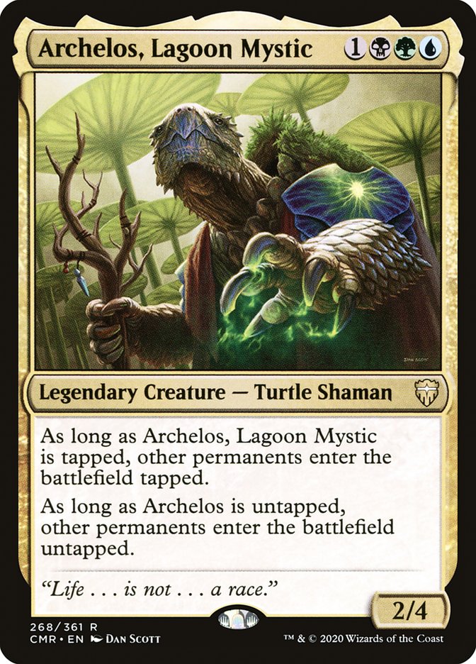 Archelos, Lagoon Mystic [Commander Legends] | L.A. Mood Comics and Games