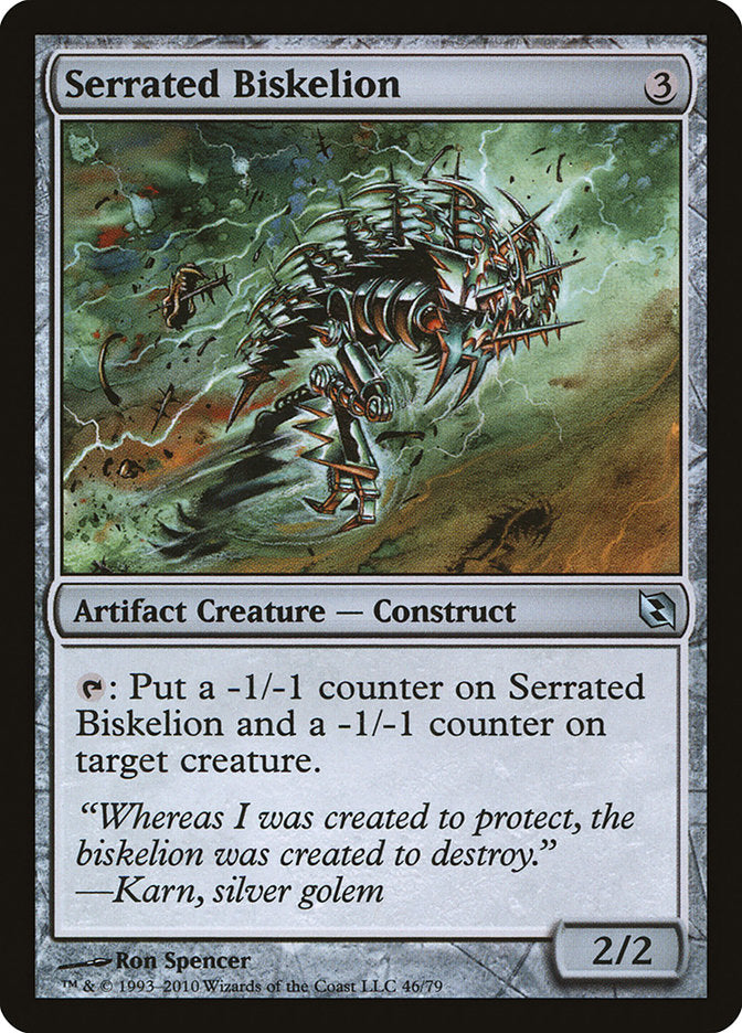 Serrated Biskelion [Duel Decks: Elspeth vs. Tezzeret] | L.A. Mood Comics and Games