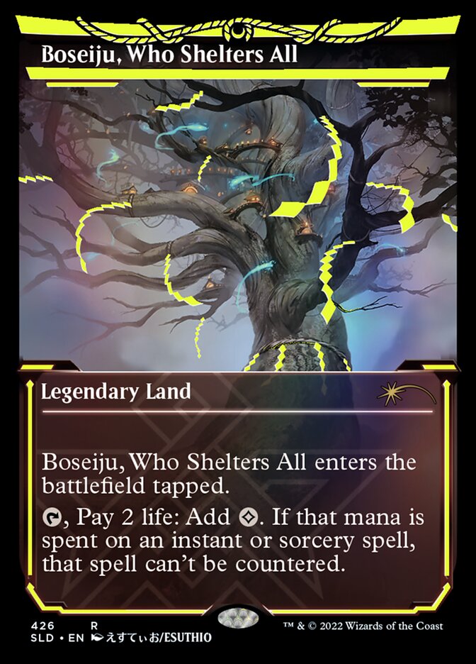 Boseiju, Who Shelters All (Neon Ink Yellow) [Secret Lair Drop Series] | L.A. Mood Comics and Games