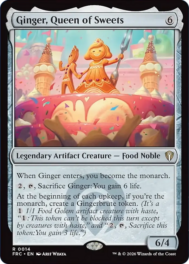 Ginger, Queen of Sweets [Reality Fracture Commander] | L.A. Mood Comics and Games