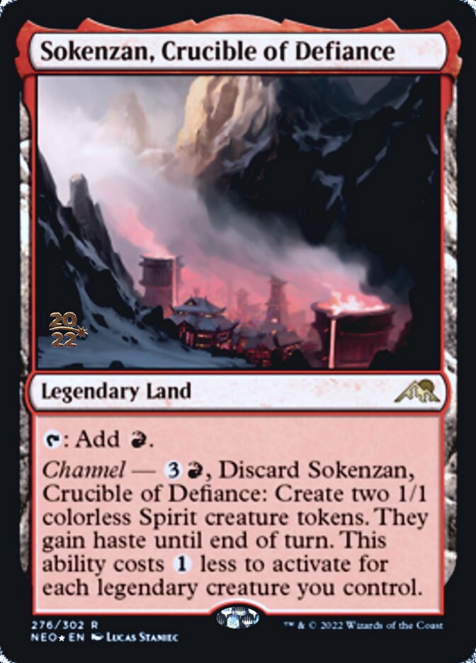 Sokenzan, Crucible of Defiance [Kamigawa: Neon Dynasty Prerelease Promos] | L.A. Mood Comics and Games