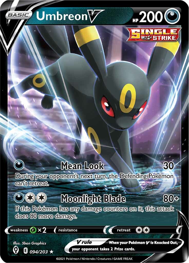 Umbreon V (094/203) [Sword & Shield: Evolving Skies] | L.A. Mood Comics and Games
