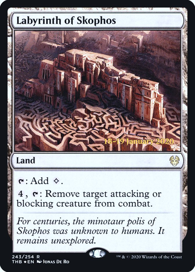 Labyrinth of Skophos [Theros Beyond Death Prerelease Promos] | L.A. Mood Comics and Games
