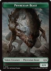 Incubator // Phyrexian Double-Sided Token [Edge of Eternities Tokens] | L.A. Mood Comics and Games