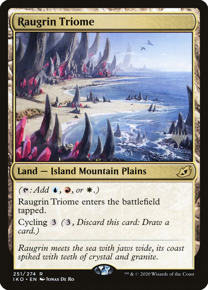 Raugrin Triome (Promo Pack) [Ikoria: Lair of Behemoths Promos] | L.A. Mood Comics and Games