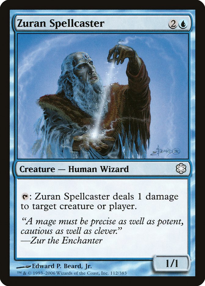 Zuran Spellcaster [Coldsnap Theme Decks] | L.A. Mood Comics and Games