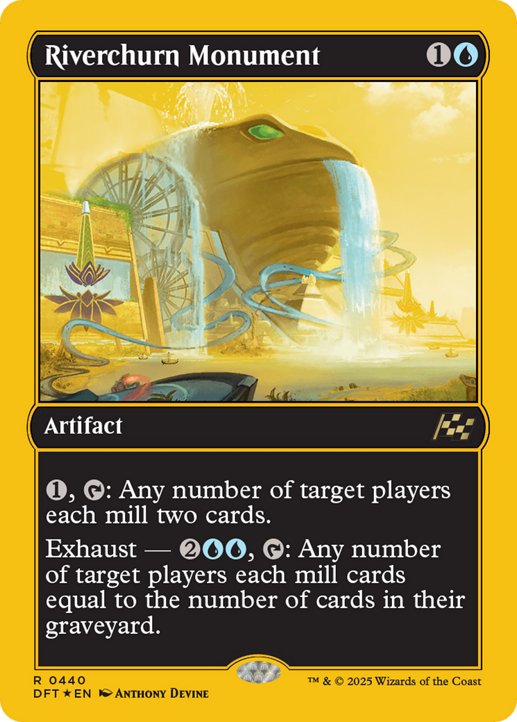 Riverchurn Monument (First-Place Foil) [Aetherdrift] | L.A. Mood Comics and Games