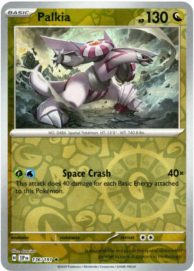 Palkia (136/191) [Scarlet & Violet: Surging Sparks] | L.A. Mood Comics and Games