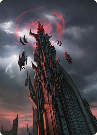 Barad-dur Art Card [The Lord of the Rings: Tales of Middle-earth Art Series] | L.A. Mood Comics and Games