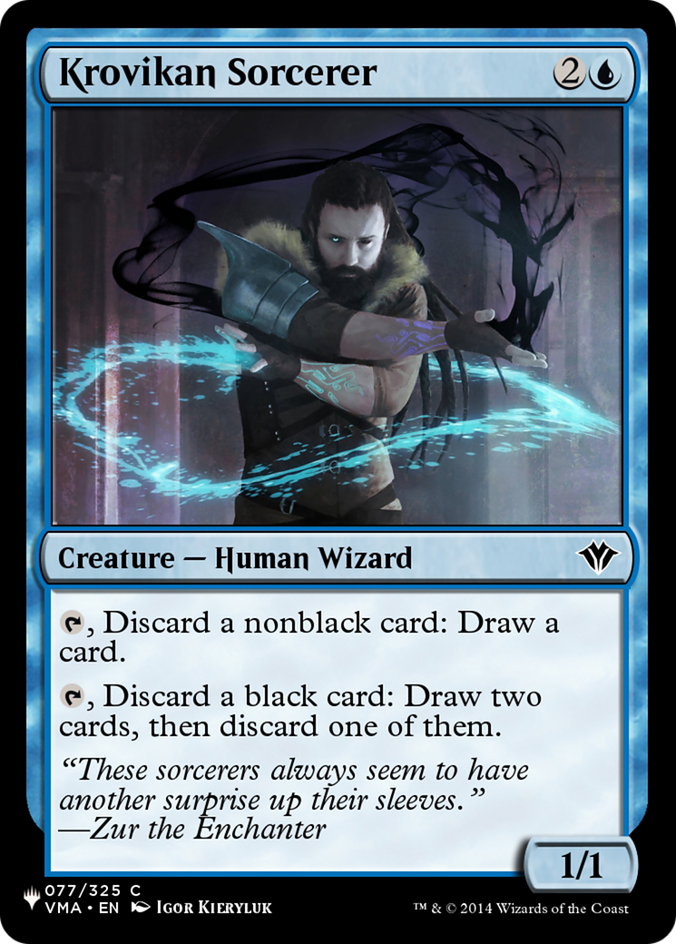 Krovikan Sorcerer [The List] | L.A. Mood Comics and Games