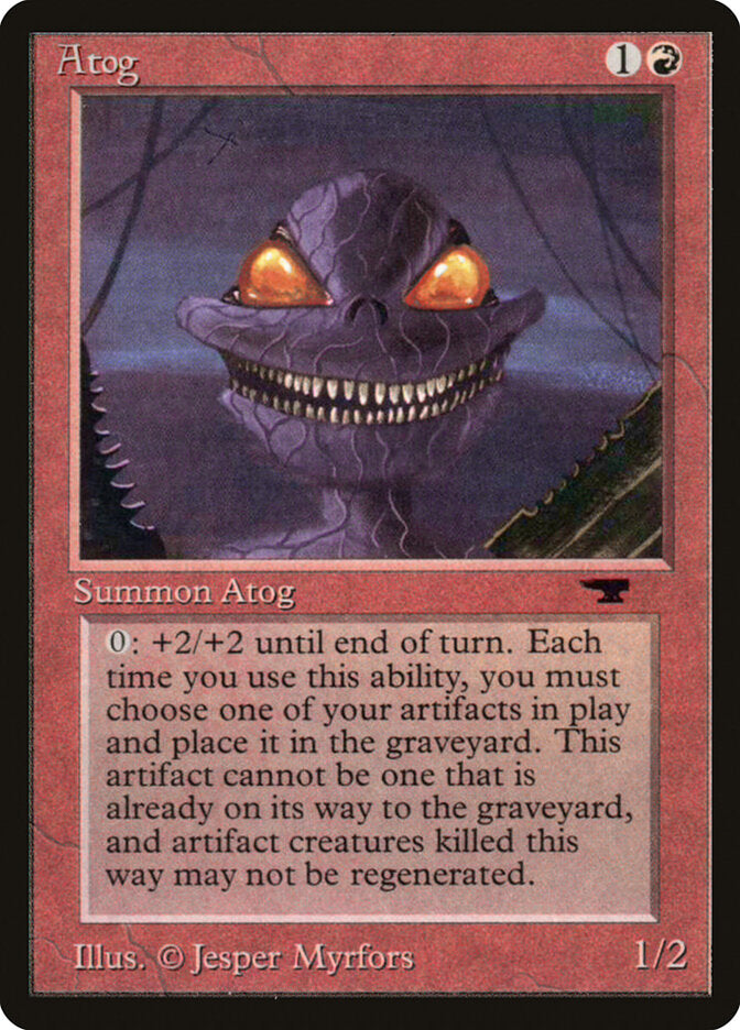 Atog (Misprinted) [Antiquities] | L.A. Mood Comics and Games