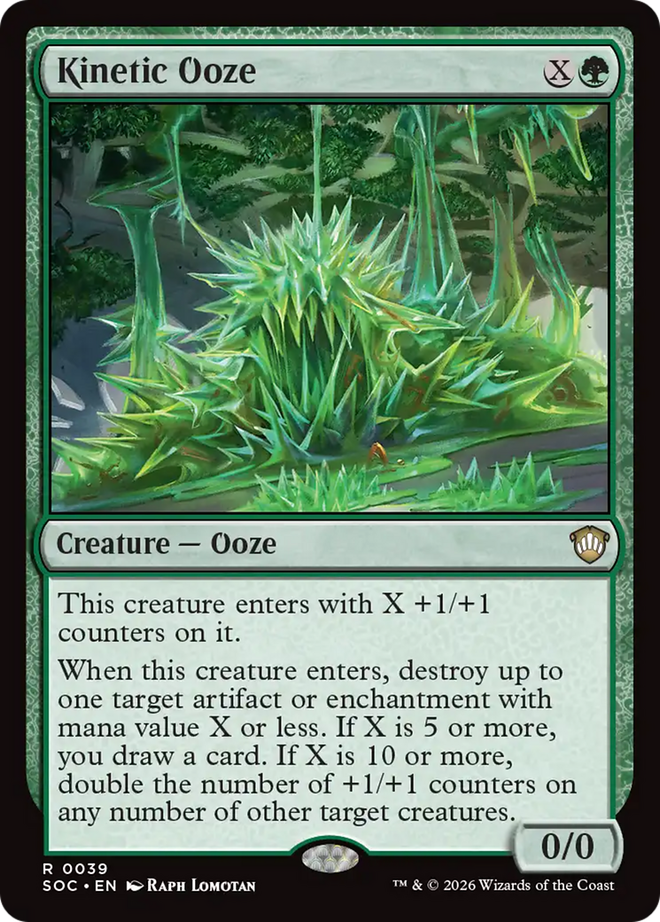 Kinetic Ooze [Secrets of Strixhaven Commander] | L.A. Mood Comics and Games
