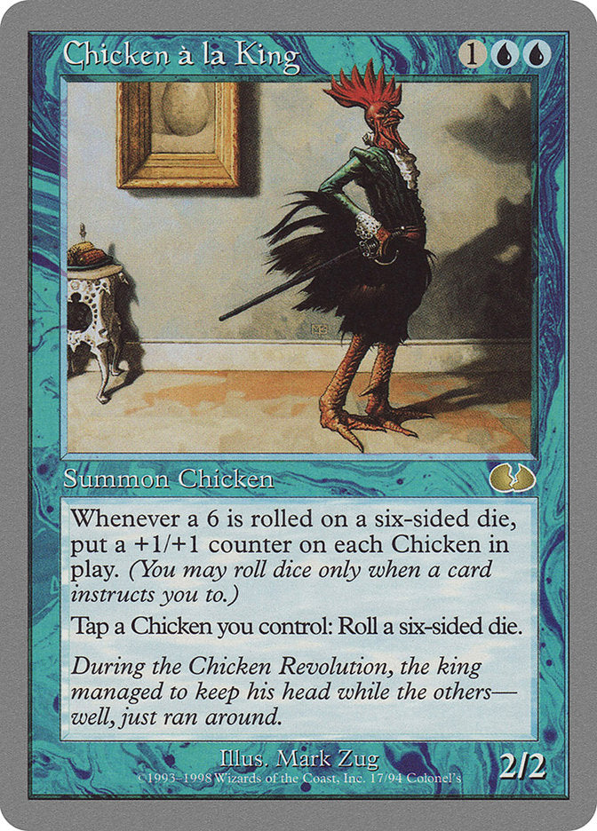 Chicken a la King [Unglued] | L.A. Mood Comics and Games