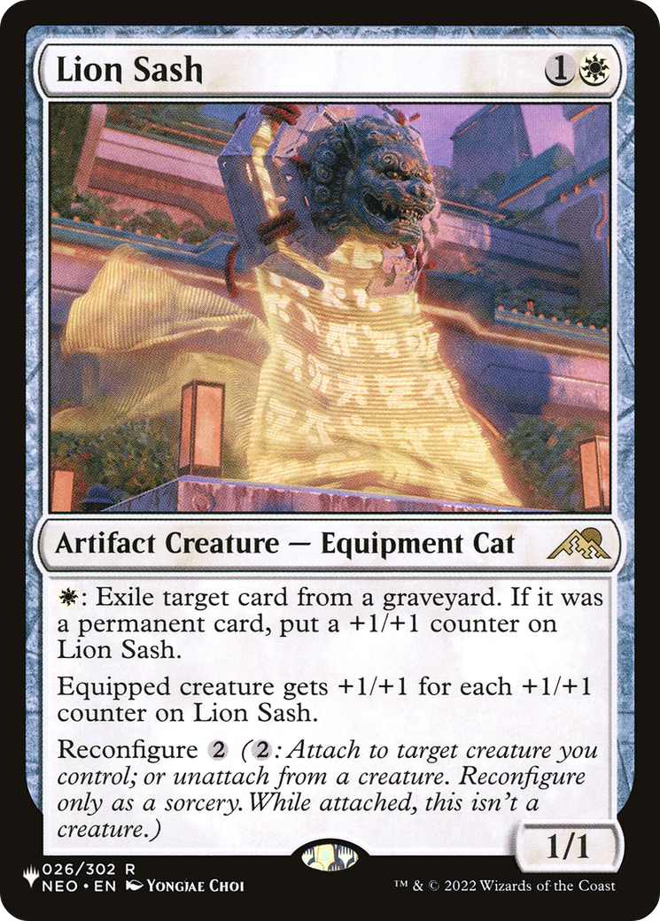 Lion Sash [The List] | L.A. Mood Comics and Games