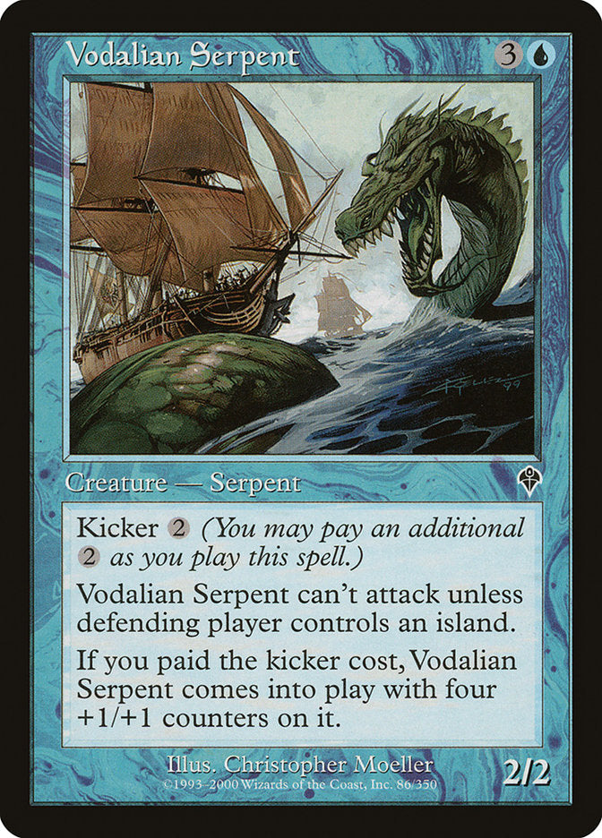 Vodalian Serpent [Invasion] | L.A. Mood Comics and Games