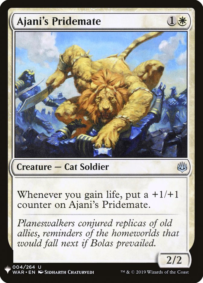 Ajani's Pridemate [Mystery Booster] | L.A. Mood Comics and Games