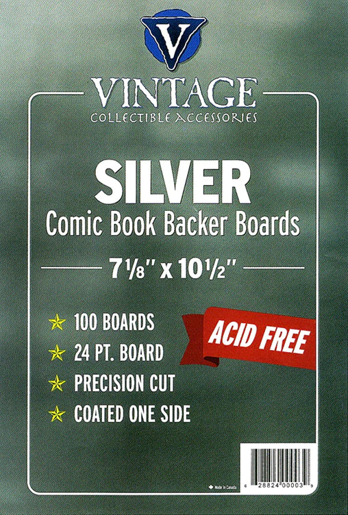 Silver Comic Backing Boards | L.A. Mood Comics and Games