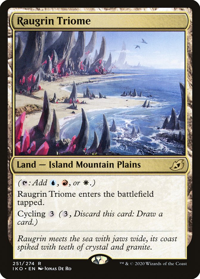 Raugrin Triome [Ikoria: Lair of Behemoths] | L.A. Mood Comics and Games