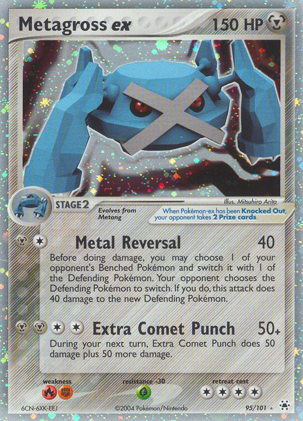 Metagross ex (95/101) [EX: Hidden Legends] | L.A. Mood Comics and Games