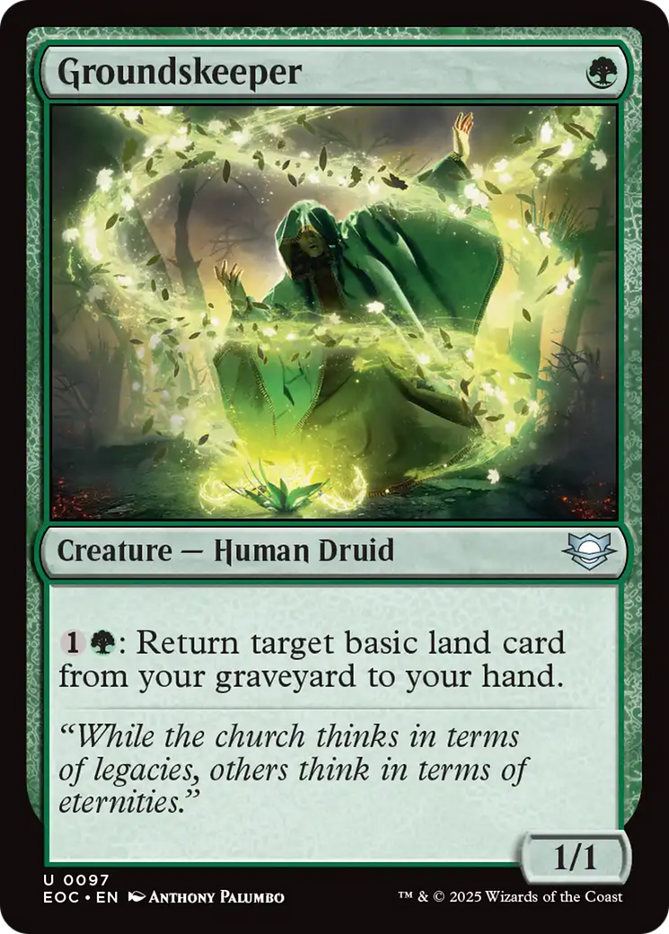 Groundskeeper [Edge of Eternities Commander] | L.A. Mood Comics and Games