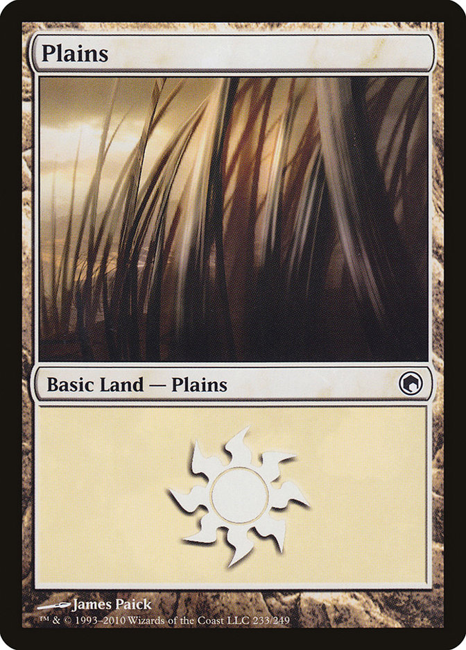 Plains (233) [Scars of Mirrodin] | L.A. Mood Comics and Games