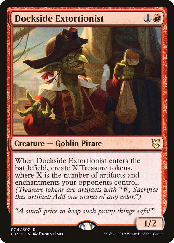 Dockside Extortionist [Commander 2019] | L.A. Mood Comics and Games